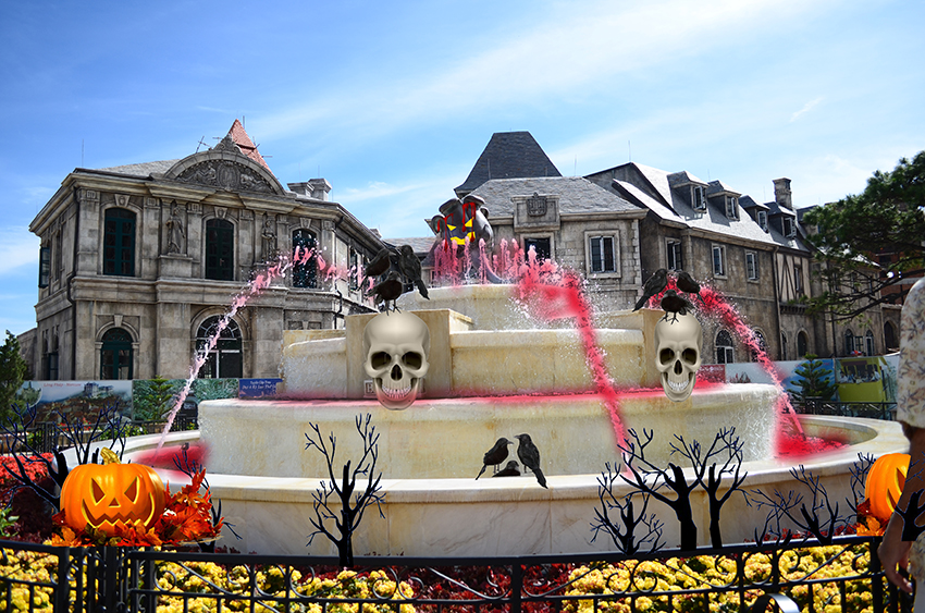 Kết quả hình ảnh cho lễ hội halloween 2017 tại bà nà hills đà nẵng