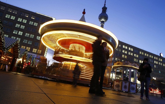 Hội chợ giáng sinh lộng lẫy ở berlin