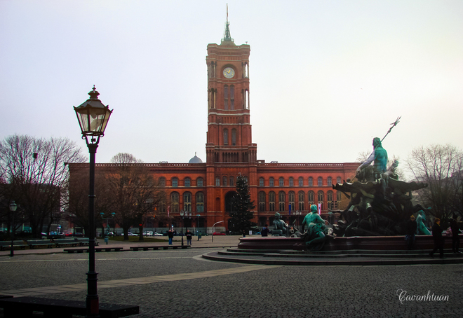 Berlin thủ đô nước đức đẹp yên bình những ngày đầu đông