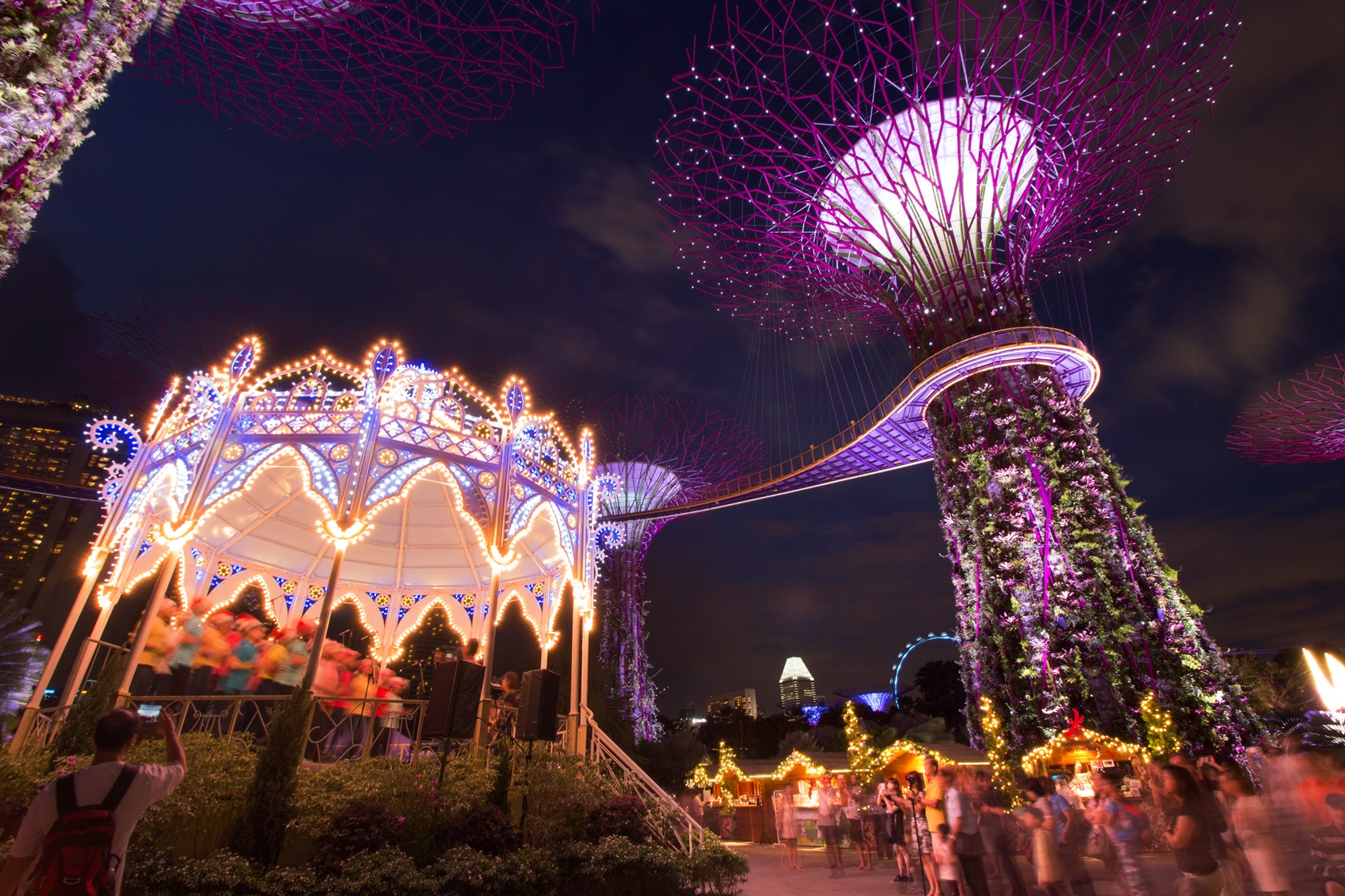 Đón giáng sinh và năm mới tưng bừng ở quốc đảo singapore