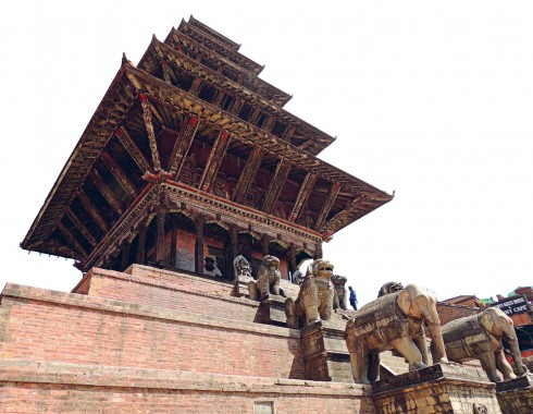 Durbar square kathmandu nepal quảng trường của các hoàng cung