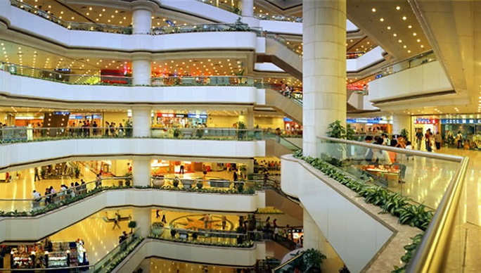 Top 10 trung tâm thương mại lớn nhất châu á