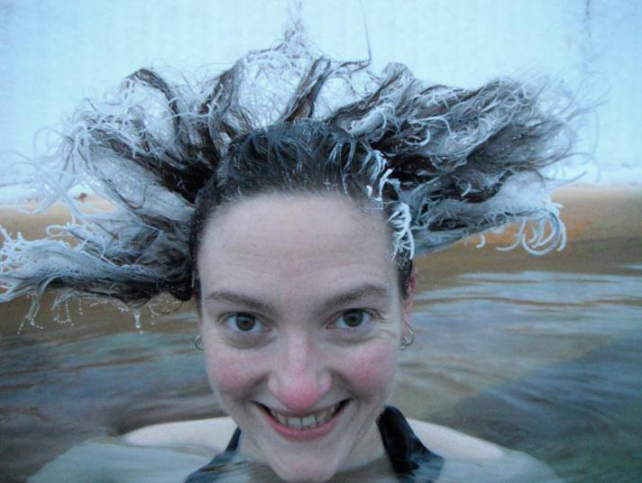 Kỳ thú cuộc thi tóc đông lạnh quốc tế 2015