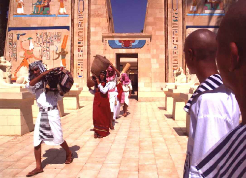 Làng pharaonic tái hiện lịch sử ai cập