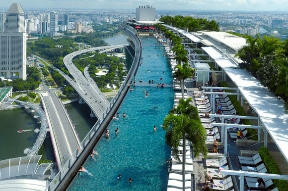 Singapore đô thị trong công viên khổng lồ