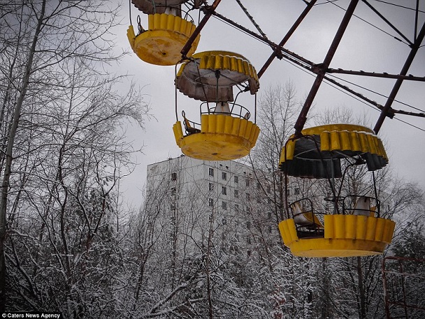 Loạt ảnh siêu hiếm ở thị trấn ma 30 năm sau thảm hoạ chernobyl