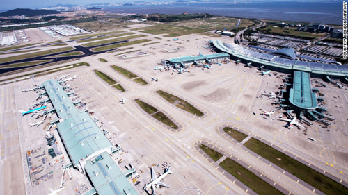 10 sân bay tốt nhất thế giới năm 2014