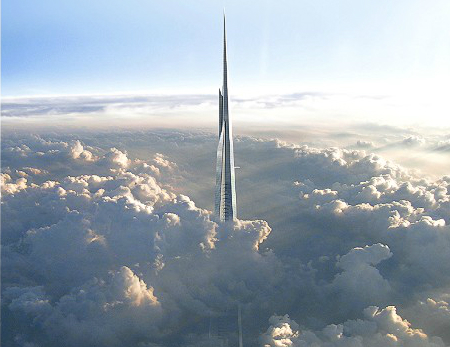 Arab saudi xây tháp cao nhất thế giới
