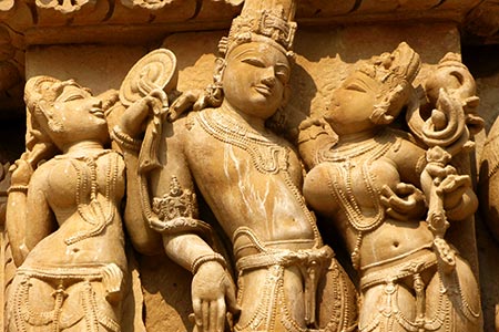 Những bức tượng nhạy cảm ở đền khajuraho ấn độ