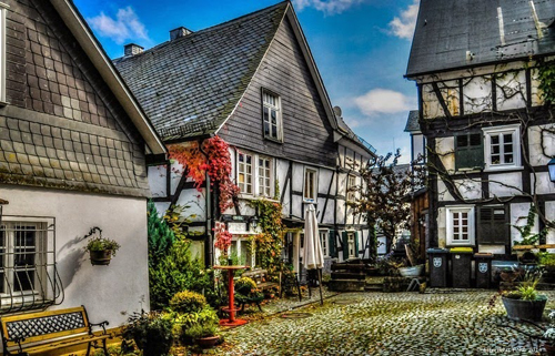 Những ngôi nhà cổ xinh đẹp ở alter flecken