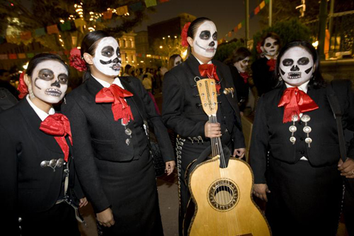 Dia de los muertos - lễ hội người chết hot hơn cả halloween