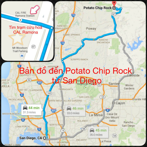 Potato chip rock - tảng đá lát khoai tây độc đáo