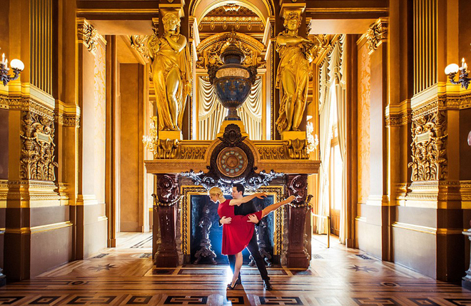 Cặp đôi đi vòng quanh thế giới để nhảy điệu tango