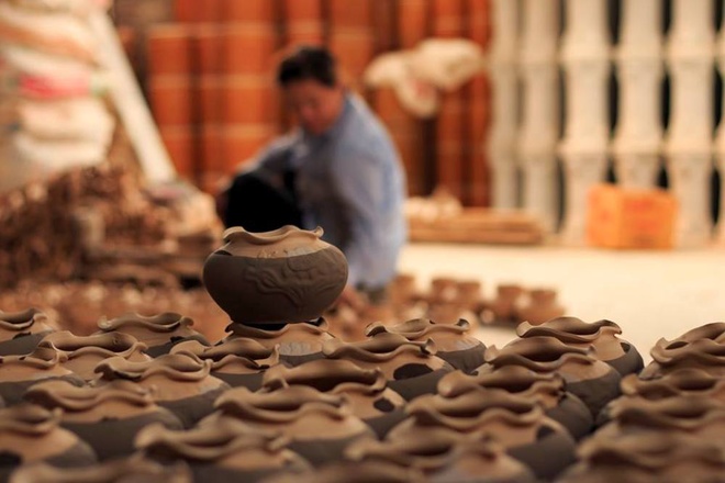 Kim lan - làng gốm nghìn năm tuổi bên sông hồng
