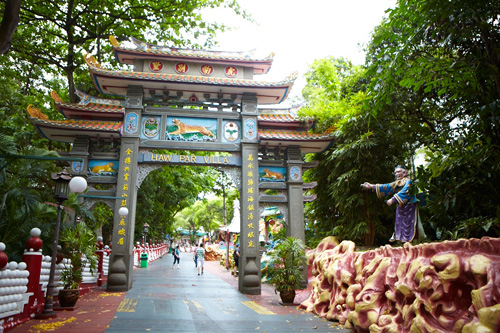 Công viênhaw par villakỳ quái ở singapore