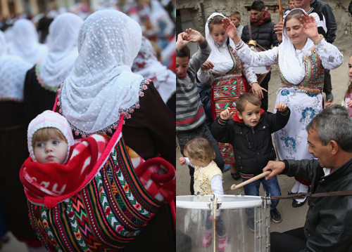 Tục hóa trang cô dâu kỳ lạ ở bulgari