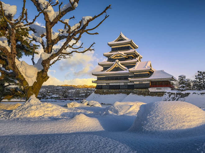 10 tòa lâu đài tuyết tuyệt đẹp hiện hữu trên thế giới