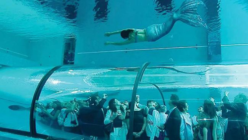 Italy xây bể bơi sâu nhất thế giới