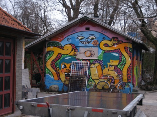Christiania nơi cuộc sống đầy sự ngẫu hứng