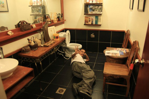 Toilet công cộng sạch như khách sạn 5 sao ở philippines