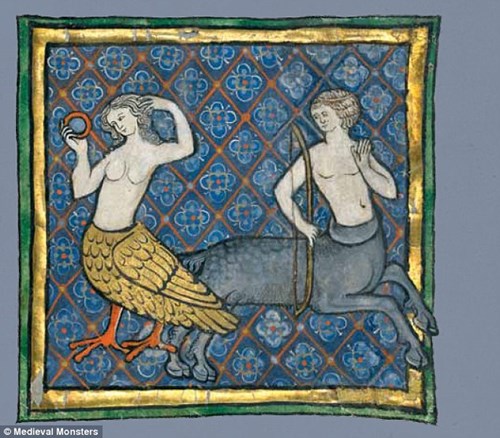 Tiết lộ những hình ảnh thú vị về quái vật thời trung cổ