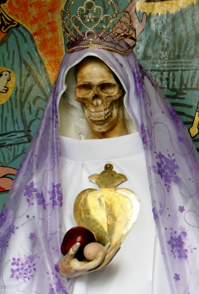 Đền thờ nữ thần chết kỳ lạ ở mexico