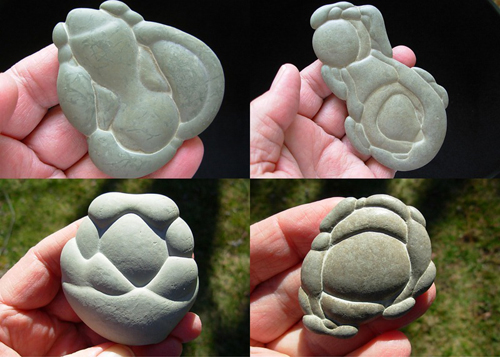 Những hòn đá tiên trên sông ở canada