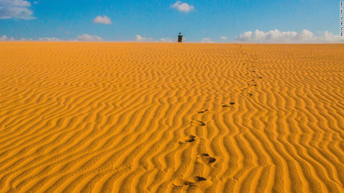 Sa mạc chạm trán đại dương tại mũi đất nam mỹ